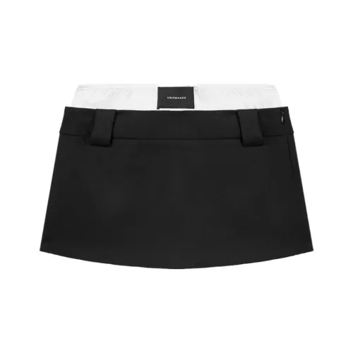 Unawares. Casual Short Skirts Women's Black