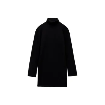 ZARA Long-Sleeved Dresses Women's Black