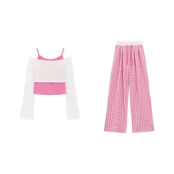 Udon House Casual Suit Women's Pink