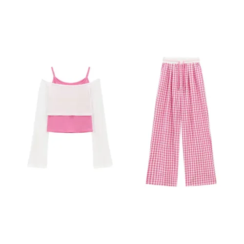 Udon House Casual Suit Women's Pink