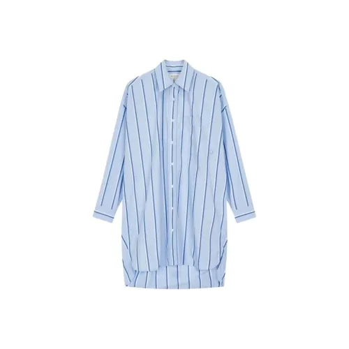 CALVIN KLEIN Long Sleeved Dresses Women's Blue