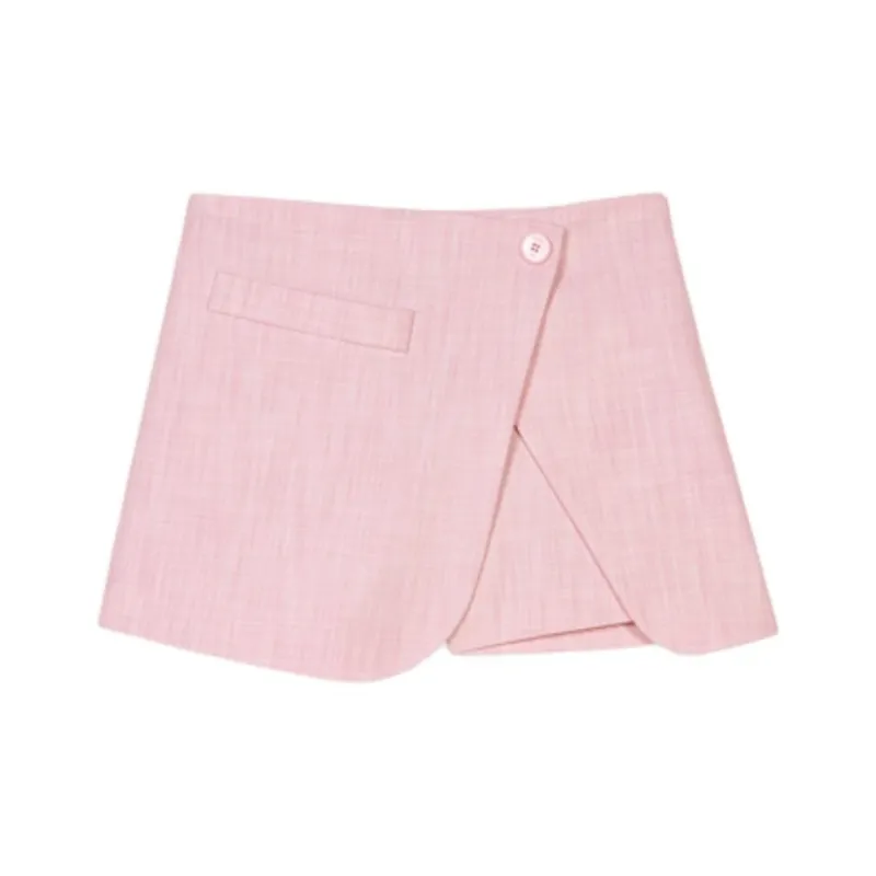 Maje Wrap detail Shorts-0