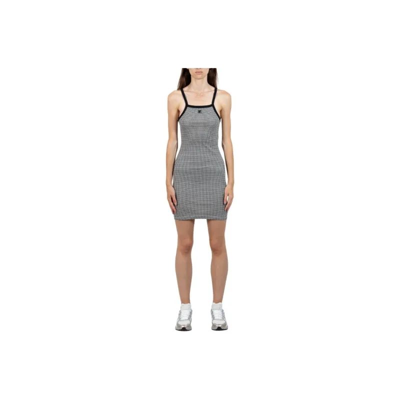 COURREGES Slip Dress Women's Black-0