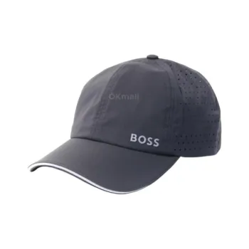 HUGO BOSS Taffeta, Polyester Baseball Caps Unisex Black