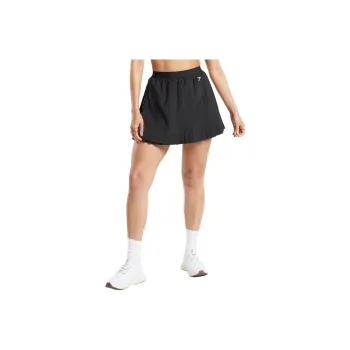 GYMSHARK Casual Short Skirts Women's Black