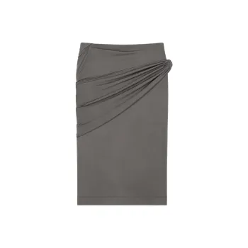 Givenchy Draped Detail Midi Skirt