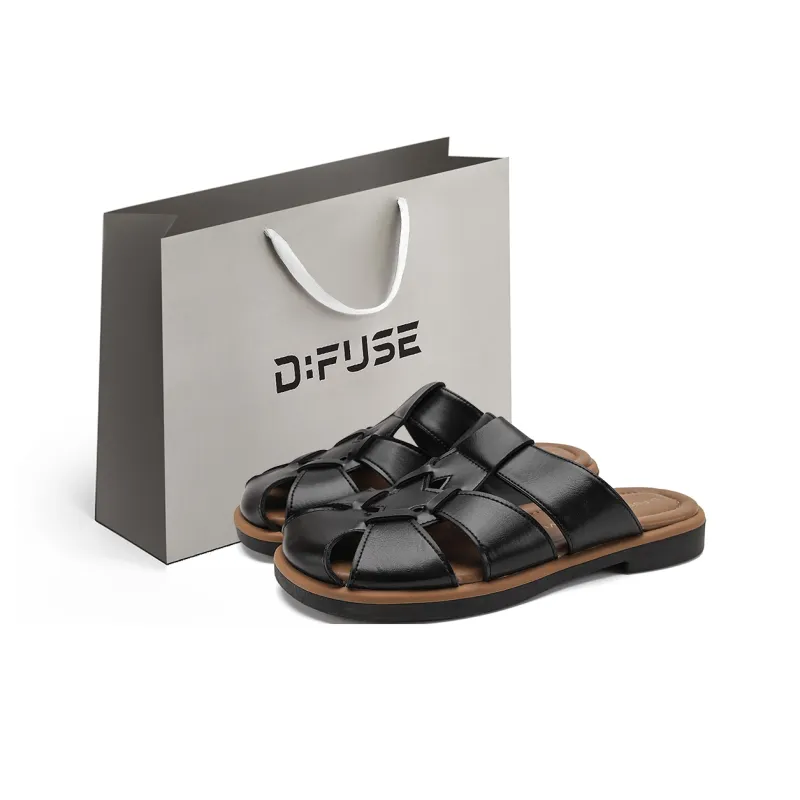 D FUSE SCANDINAVIA Quiet Abrasion Resistant Closed Toe Slippers Women's-0