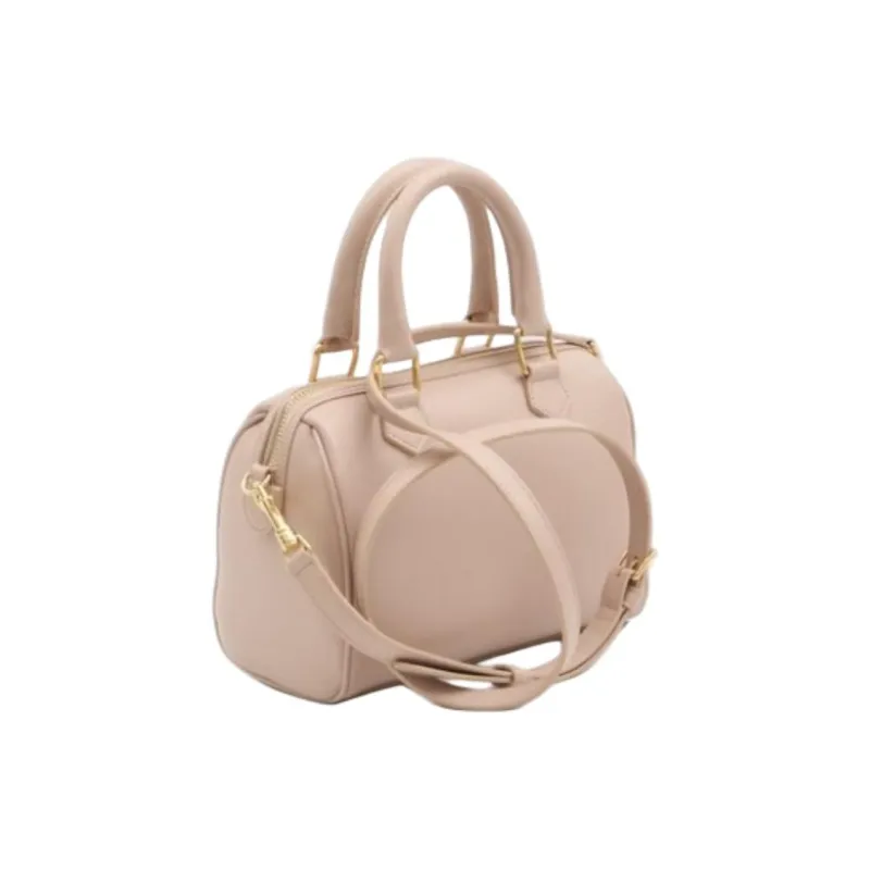 CELINE Calfskin Tote Shoulder Bag, Crossbody Bag, Handbag Women's Pink-2