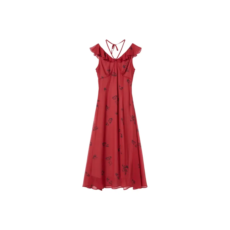 WESTLINK Sleeveless Dress Women's Red-0