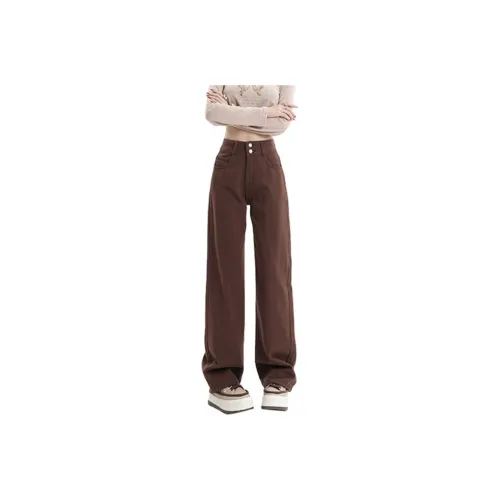 HELEH Jeans Women's Coffee
