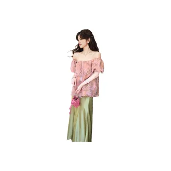 Wbwq Two Piece Skirt Sets Women's