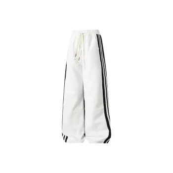 TBSM Knitted Sweatpants Unisex Black White