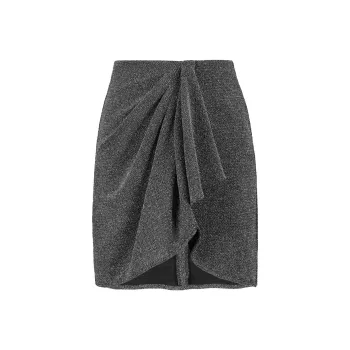 ISABEL MARANT ETOILE Glitter Detailed Mini Skirt