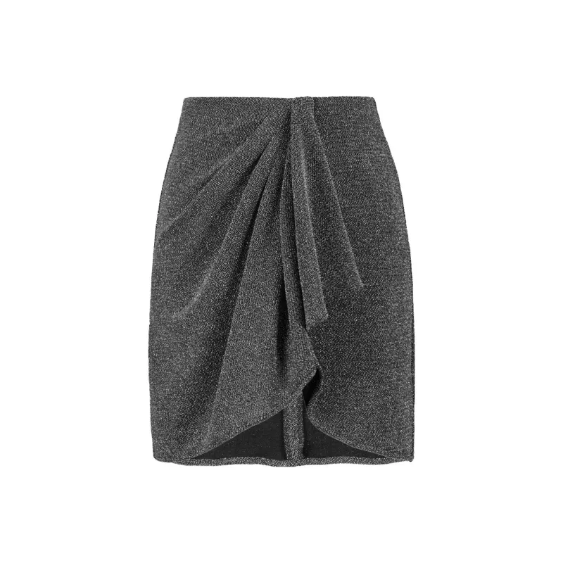ISABEL MARANT ETOILE Glitter Detailed Mini Skirt-0