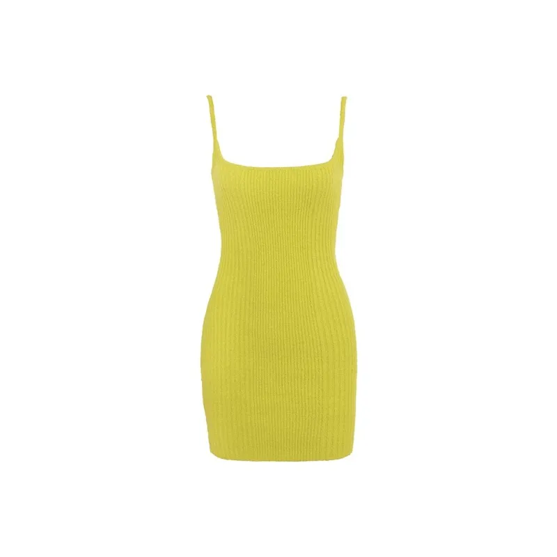 HOUSE OF CB NERI Slip Dress Women's LIME/Lemon-5