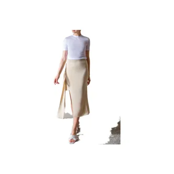 Jacquemus Casual Long Skirts Women's Beige
