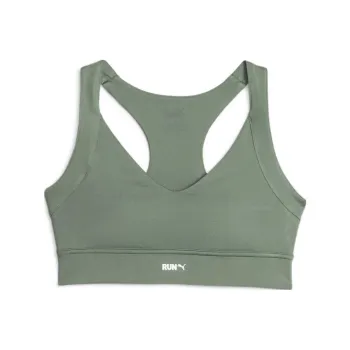 PUMA Women's RUN HIGH IMPACT BRA Sports Underwear Women's Green