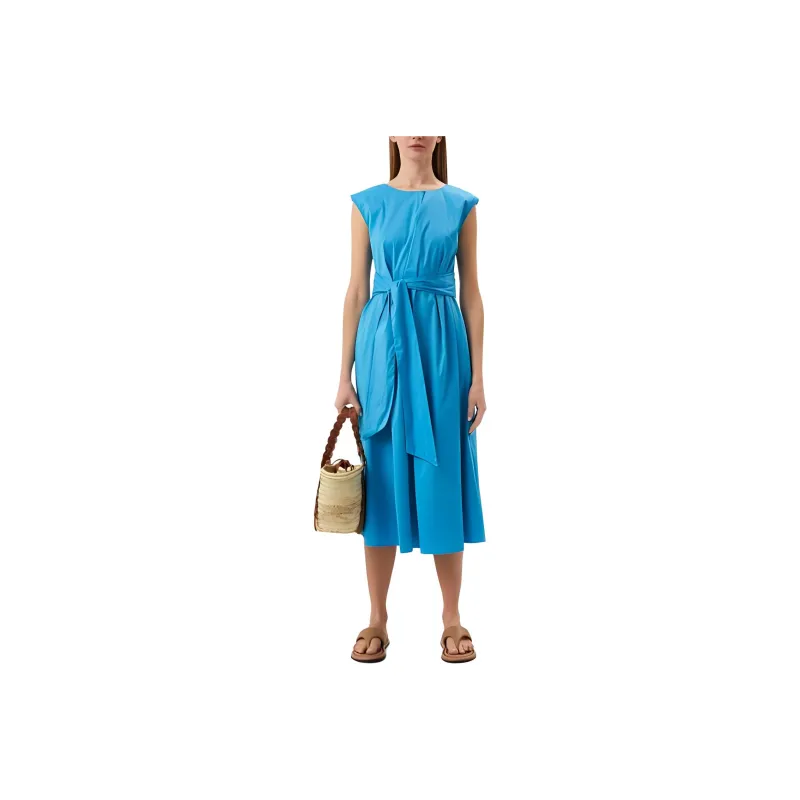 I BLUES Sleeveless Dress Women's Sky Blue-0