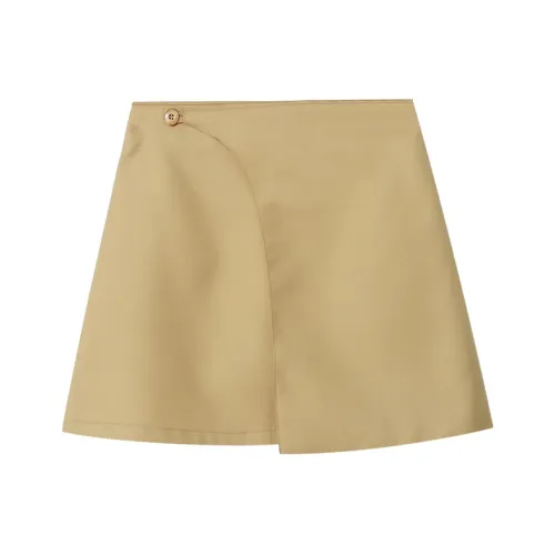 CHARM PICK Casual Short Skirts Women's Earth Yellow
