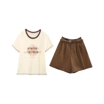 A Paradise For Awakening Casual Suit Women's Coffee