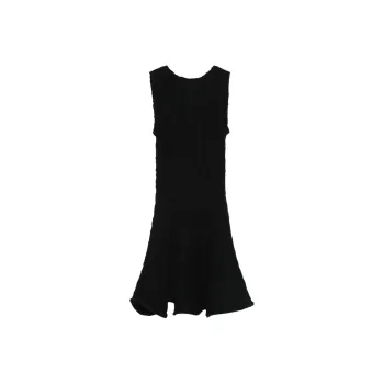 MSGM Textured finish Mini Dress