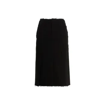 RAF SIMONS Casual Long Skirts Women's Black