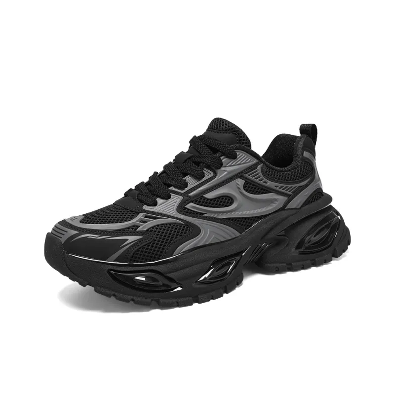 King Jinmai Shock Absorbing, Non Slip, Wear Resistant, Breathable And Lightweight Low Top Chunky Sneakers Men's-5