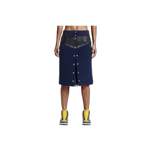 Nike Casual Long Skirts Women's Blue