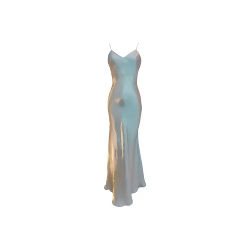 GJFD Slip Dress Women's Moonlight Curved Long Style