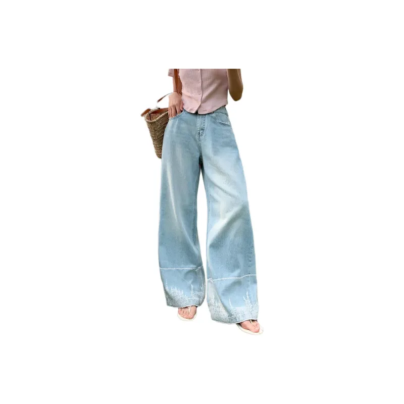 NANING9 Jeans Women's Blue-0