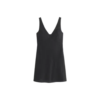 Abercrombie＆Fitch Sleeveless Dress Women's Black