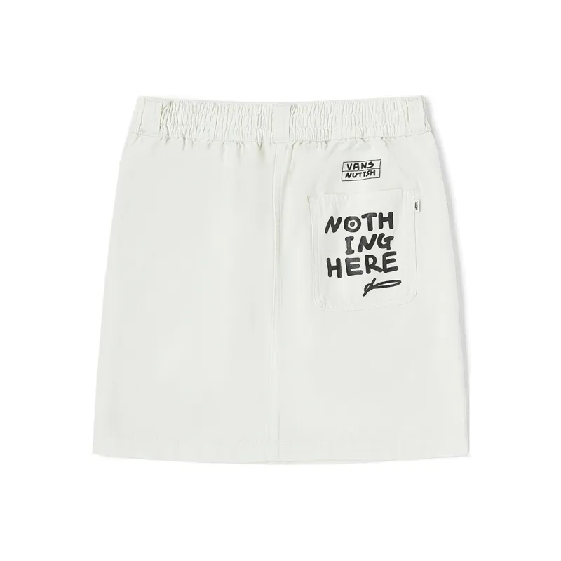 Vans OTW Casual Short Skirts Women's Ecru-0