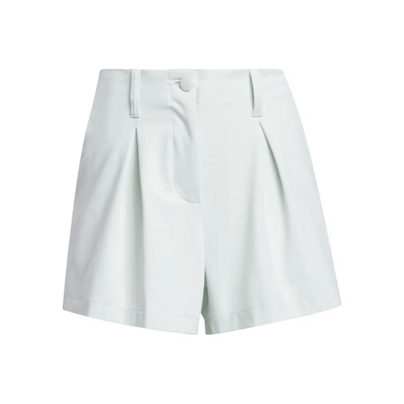 Adidas Go To Pleated Shorts Sports Shorts Women's Light Green-0