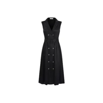 RARE FW24 Sleeveless Dress Women's Black
