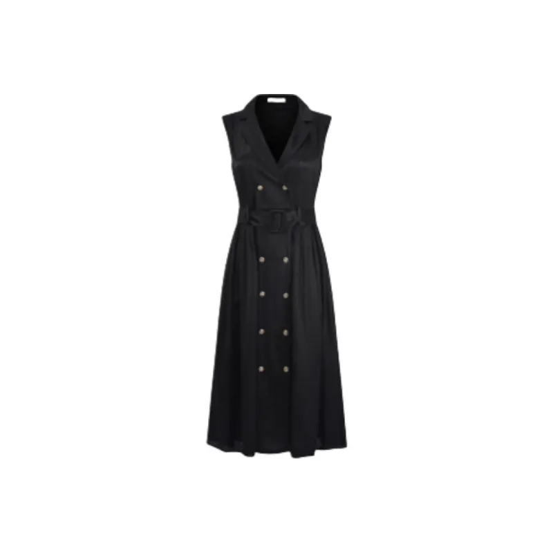 RARE FW24 Sleeveless Dress Women's Black-0