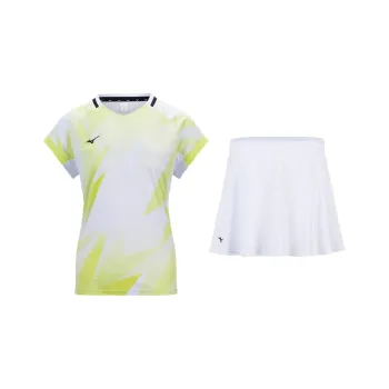 Mizuno Skirt Set Women's Yellow White