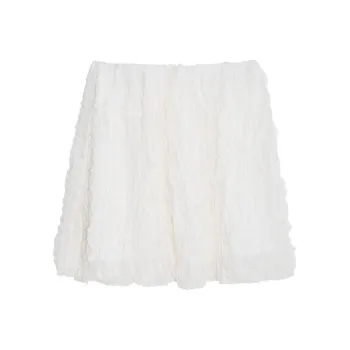 CHARM PICK Casual Short Skirts Women's Apricot