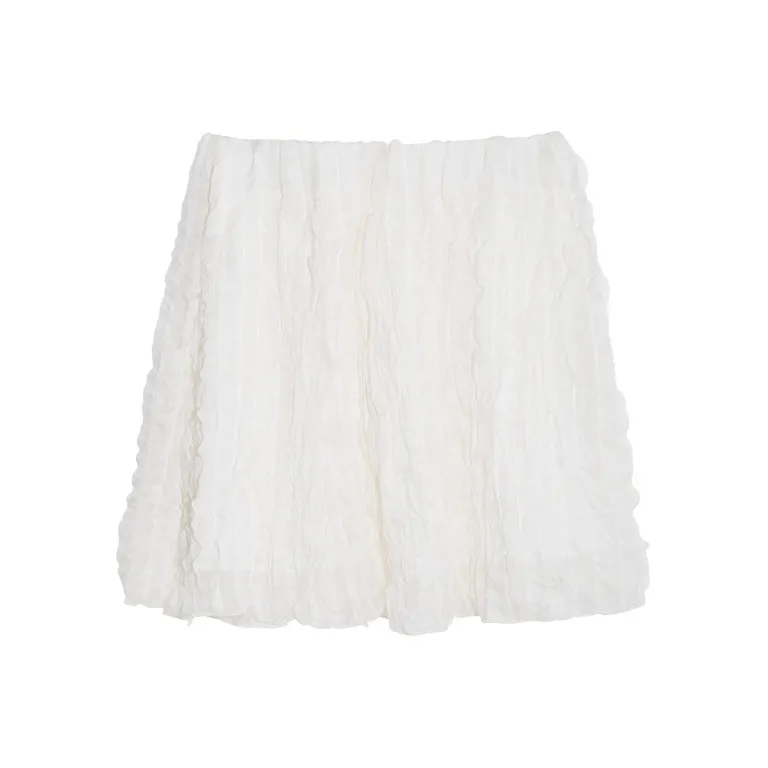 CHARM PICK Casual Short Skirts Women's Apricot-0