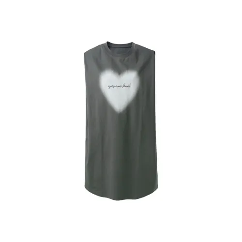 3COLOUR Sleeveless Dress Women's Deep Gray