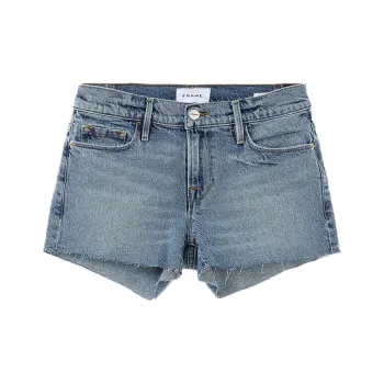 FRAME Le Cut Off Denim Shorts