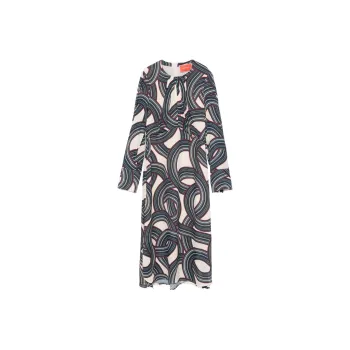La DOUBLEJ. Geometric print Midi Dress