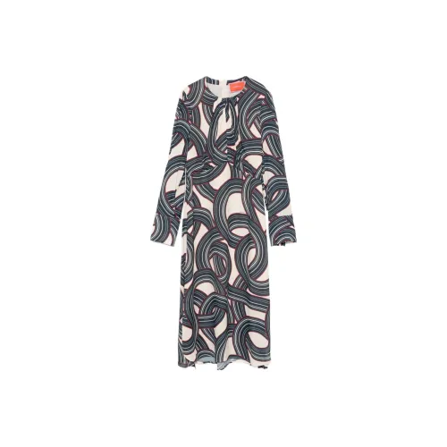 La DOUBLEJ. Geometric print Midi Dress