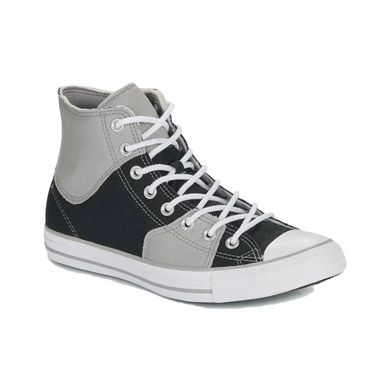 Converse All Star Chuck Taylor Anti Slip Wear Resistant High Top Canvas Shoes Men's Black Gray-2