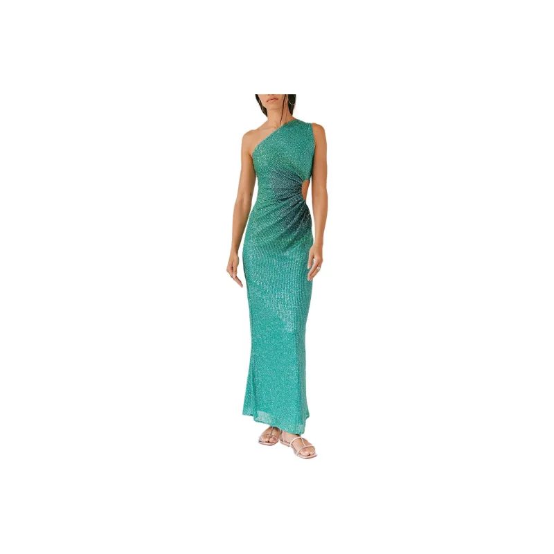 FREE PEOPLE Baobab Jolie Dress Sleeveless Dress Women's Tropics Tide/Hot Tropical Tide-0