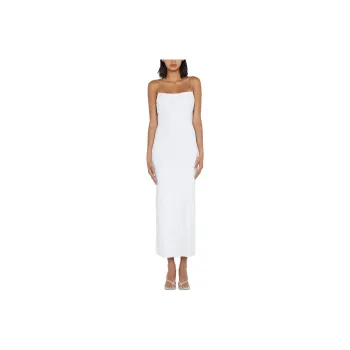 BEC+BRIDGE AALIYAH SEQUIN MAXI DRESS Slip Dresses Women's WHITE/White
