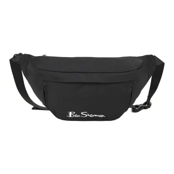 BEN SHERMAN Oxford Fanny Pack Unisex Black