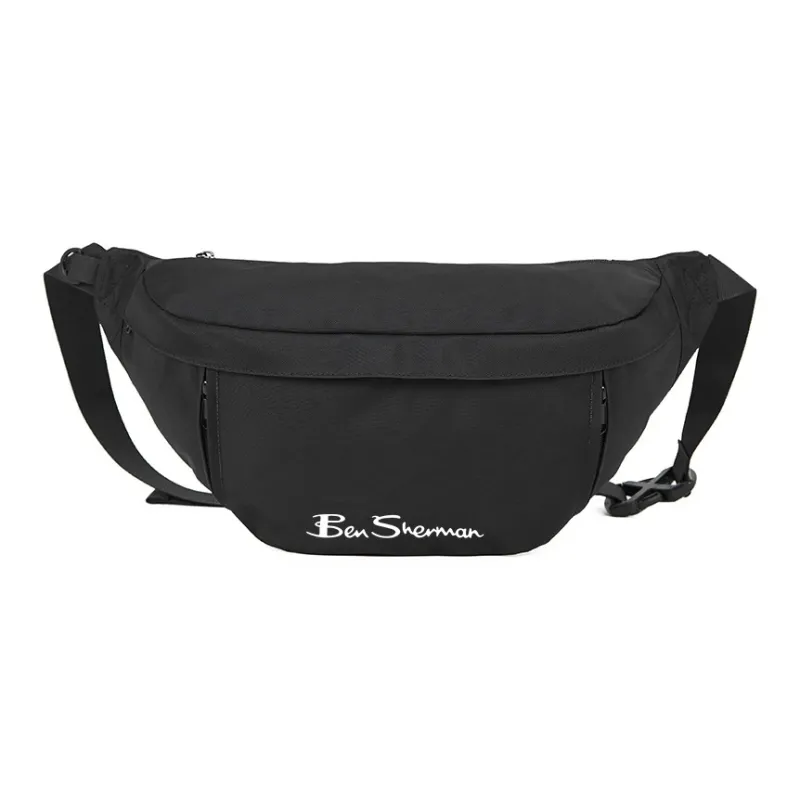 BEN SHERMAN Oxford Fanny Pack Unisex Black-0