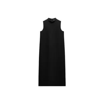 ZARA ZW Series Sleeveless Dress Women's Black