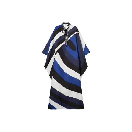EMILIO PUCCI Long Sleeved Dresses Women's Marine Blue