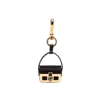 FENDI   Keychains Women's Black Gold